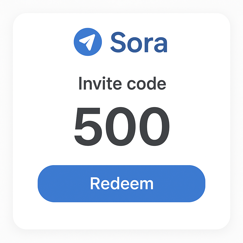 Sora 2 invite code