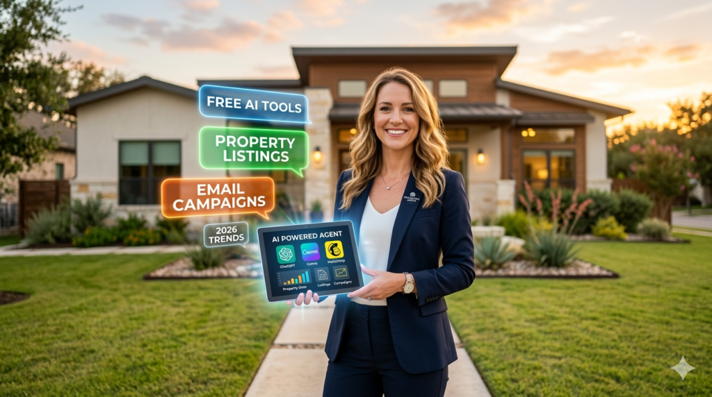 Best Free AI Tools for Real Estate Marketing in 2026 (That Actually Save You Hours)