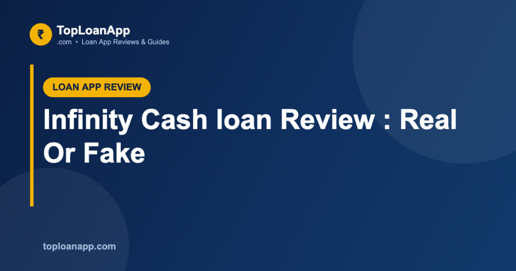 Infinity Cash loan Review : Real Or Fake Infinity Cash loan Review : Real Or Fake